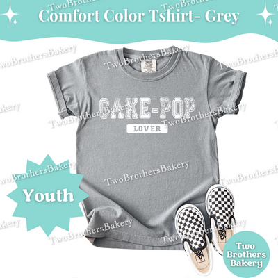 Kids Cakepop Lover Shirt, Youth Baking Tee, Distressed Cakepop Top, Cute Matching Cakepop Tees, Family Bakery Shirt, Little Cakepop Lovers