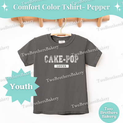 Kids Cakepop Lover Shirt, Youth Baking Tee, Distressed Cakepop Top, Cute Matching Cakepop Tees, Family Bakery Shirt, Little Cakepop Lovers
