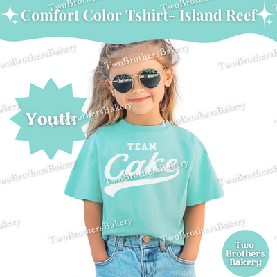 Team Cake, Youth Baking T-Shirt, Cake Lover Tee, Matching Family Baking Outfit, Little Baker Gift, Sports Baking Tee, Kid Cake Baker