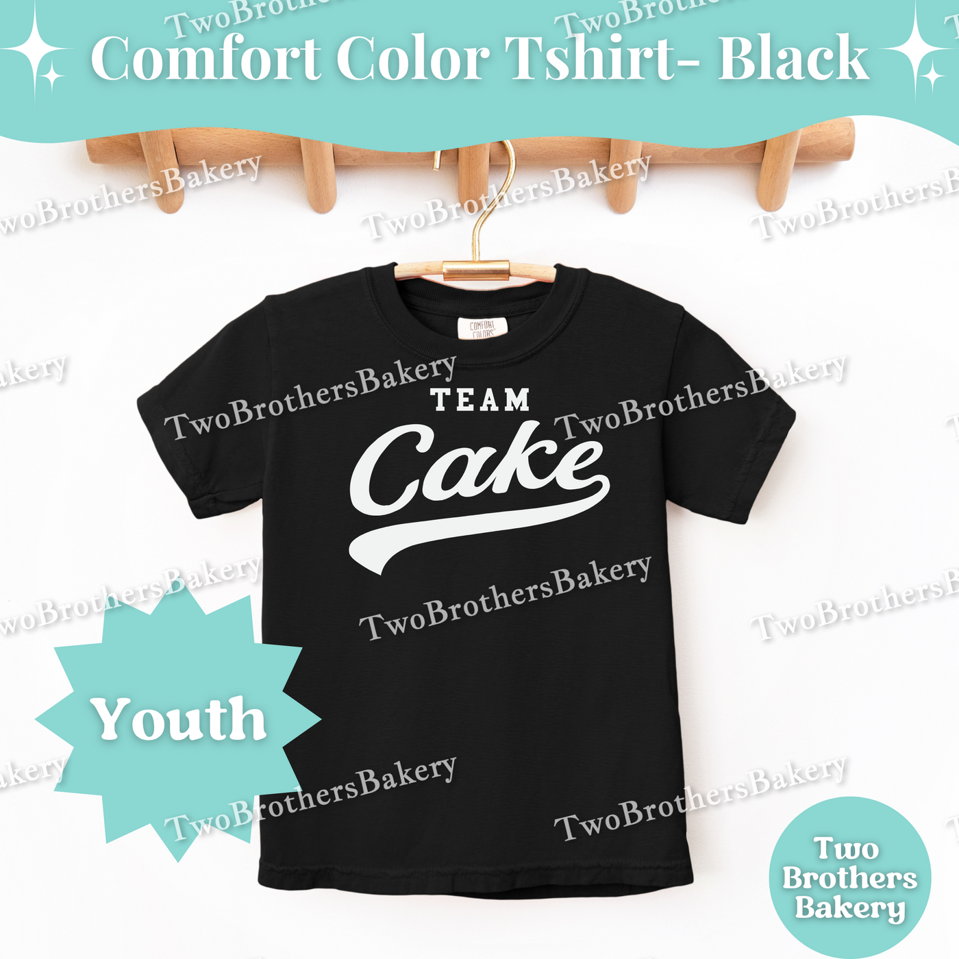 Team Cake, Youth Baking T-Shirt, Cake Lover Tee, Matching Family Baking Outfit, Little Baker Gift, Sports Baking Tee, Kid Cake Baker