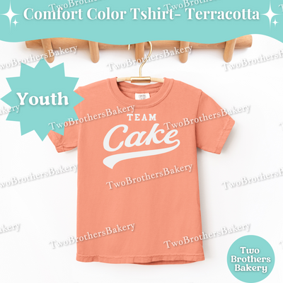 Team Cake, Youth Baking T-Shirt, Cake Lover Tee, Matching Family Baking Outfit, Little Baker Gift, Sports Baking Tee, Kid Cake Baker