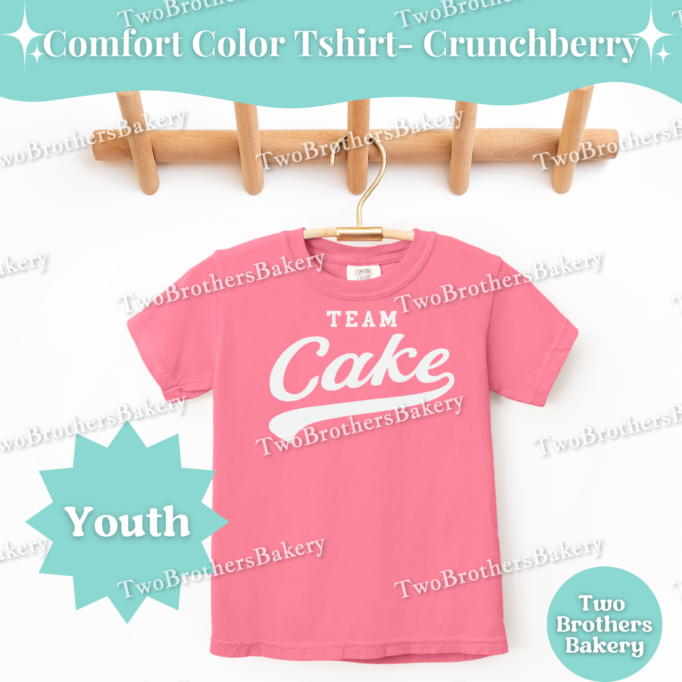 Team Cake, Youth Baking T-Shirt, Cake Lover Tee, Matching Family Baking Outfit, Little Baker Gift, Sports Baking Tee, Kid Cake Baker