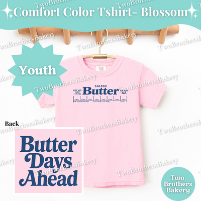 Kids Butter Baking Shirt, Funny Retro Baking T-Shirt, Butter Days Ahead, Cute Matching Baking Shirts, Baking Crew Tees, Mommy and Me Butter