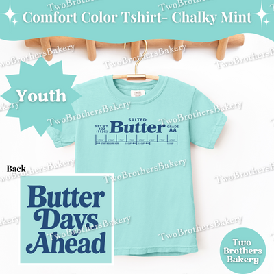 Kids Butter Baking Shirt, Funny Retro Baking T-Shirt, Butter Days Ahead, Cute Matching Baking Shirts, Baking Crew Tees, Mommy and Me Butter