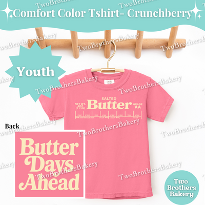 Kids Butter Baking Shirt, Funny Retro Baking T-Shirt, Butter Days Ahead, Cute Matching Baking Shirts, Baking Crew Tees, Mommy and Me Butter