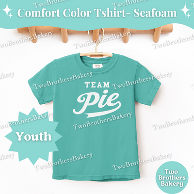 Team Pie Kids, Youth Baking T-Shirt, Pie Lover Tee, Matching Family Baking Outfit, Little Baker Gift, Sports Baking Tee, Kids Pie Lover Tee