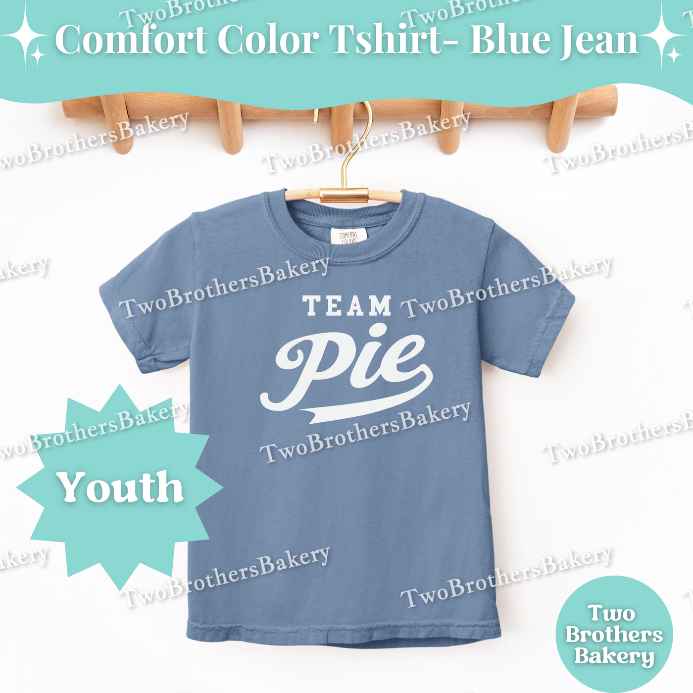 Team Pie Kids, Youth Baking T-Shirt, Pie Lover Tee, Matching Family Baking Outfit, Little Baker Gift, Sports Baking Tee, Kids Pie Lover Tee