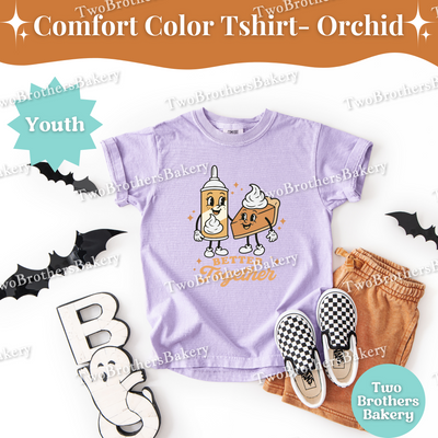 Better Together, Thanksgiving Baking Shirt, Pumpkin Pie Whipped Cream Fall Tee, Family Matching Fall Baking Tee, Kids Pie Lover Tee, Pie Tee
