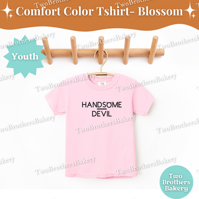 Handsome Devil Tshirt, Kids Halloween Shirt, Devil Costume, Sinner Tshirt, Cute Halloween Pullover for Children, Cute Handsome Devil Tee