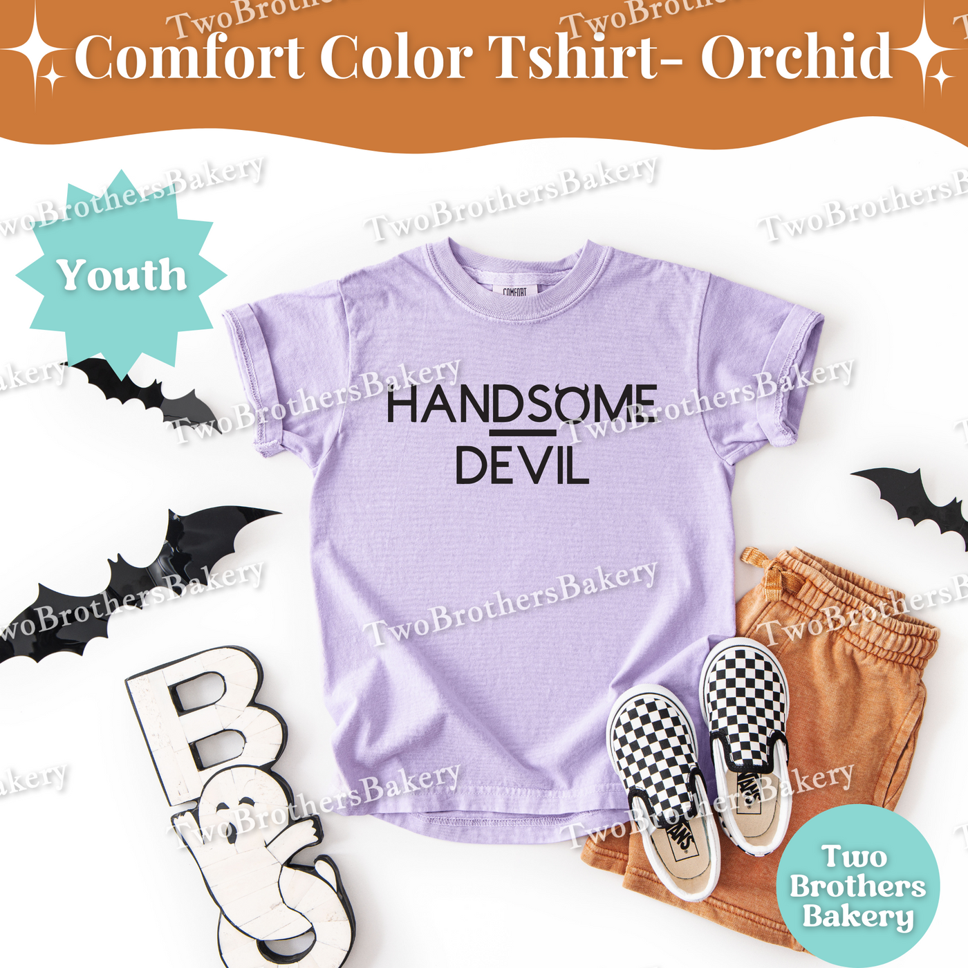 Handsome Devil Tshirt, Kids Halloween Shirt, Devil Costume, Sinner Tshirt, Cute Halloween Pullover for Children, Cute Handsome Devil Tee