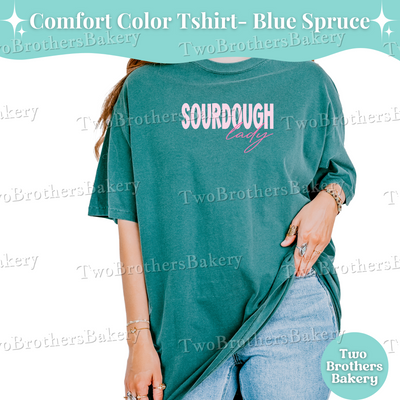 Sourdough Lady Shirt, Bread Baker Tee, Cottage Bakery Tee, Sourdough Baker Gift, Baking Shirt for Women, Bread Lover, Sourghdough Baker Tee