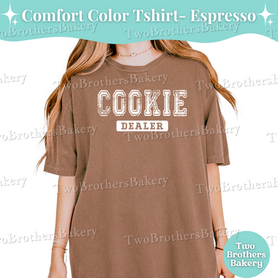 Cookie Dealer Shirt, Cookie Crew Family Matching Tee, Mommy and Me Cookie Shirts, Bakery Uniform, Varsity Baking Shirt, Matching Baking Tees