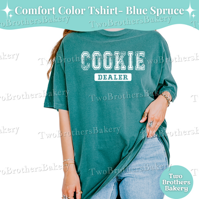 Cookie Dealer Shirt, Cookie Crew Family Matching Tee, Mommy and Me Cookie Shirts, Bakery Uniform, Varsity Baking Shirt, Matching Baking Tees