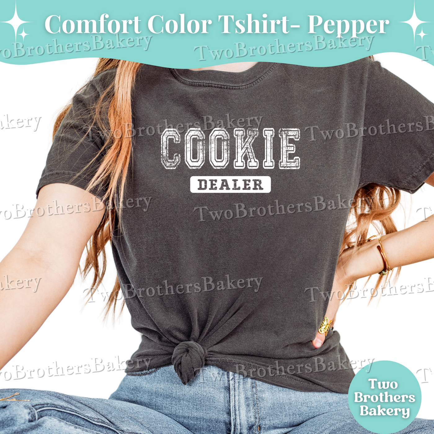 Cookie Dealer Shirt, Cookie Crew Family Matching Tee, Mommy and Me Cookie Shirts, Bakery Uniform, Varsity Baking Shirt, Matching Baking Tees