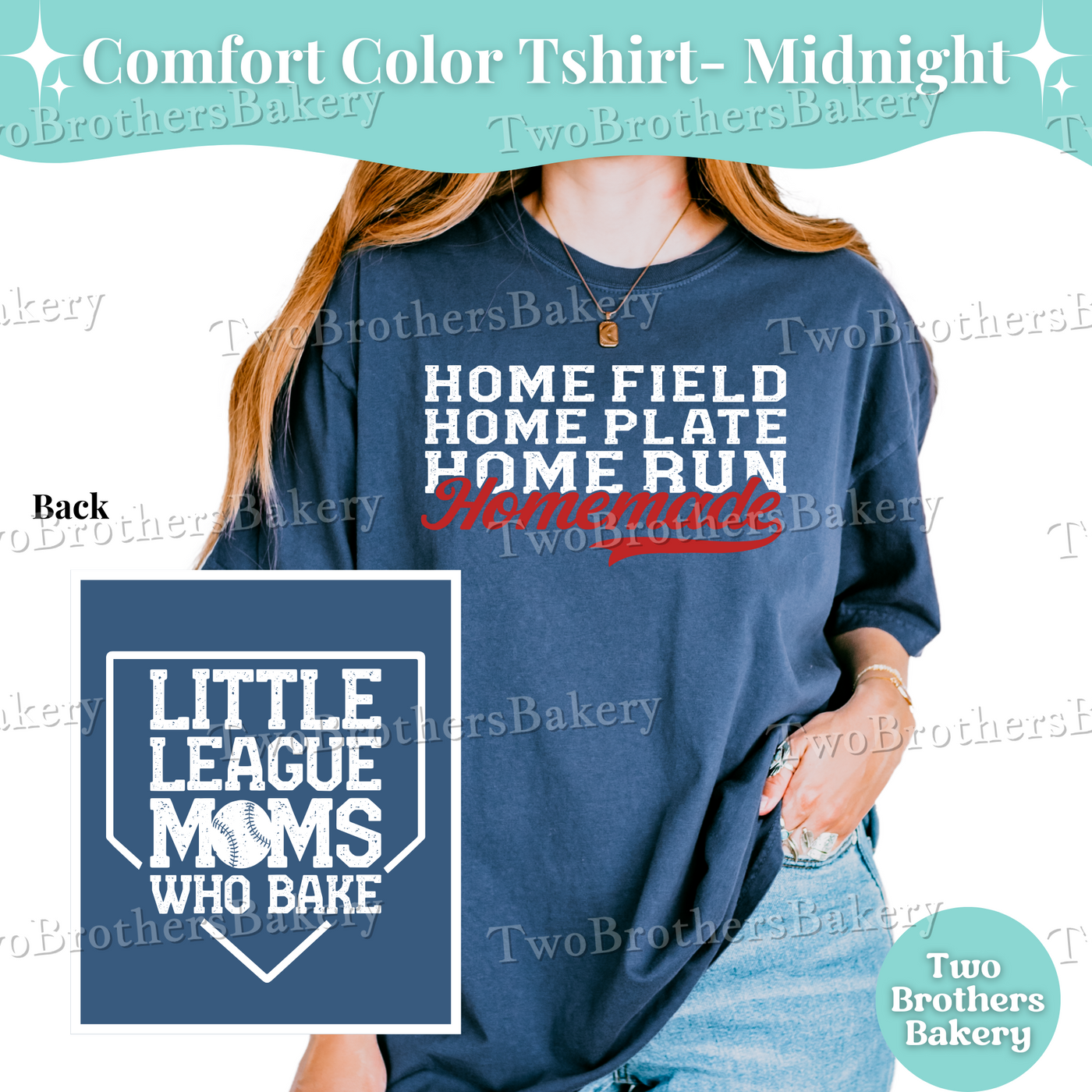 Home Plate Mom Shirt, Comfort Colors Baseball Tee, Little League Mom T-Shirt, Homemade Baker Shirt, Baseball Mom T-Shirt, Baseball Mom Gift