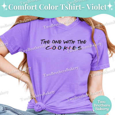 The One With the Cookies, Funny Baking Tee, Friends Inspired Tee, Cookie Baker, Cookie Baking Shirt, Friends Cookie Shirt, Cookie Lover Gift