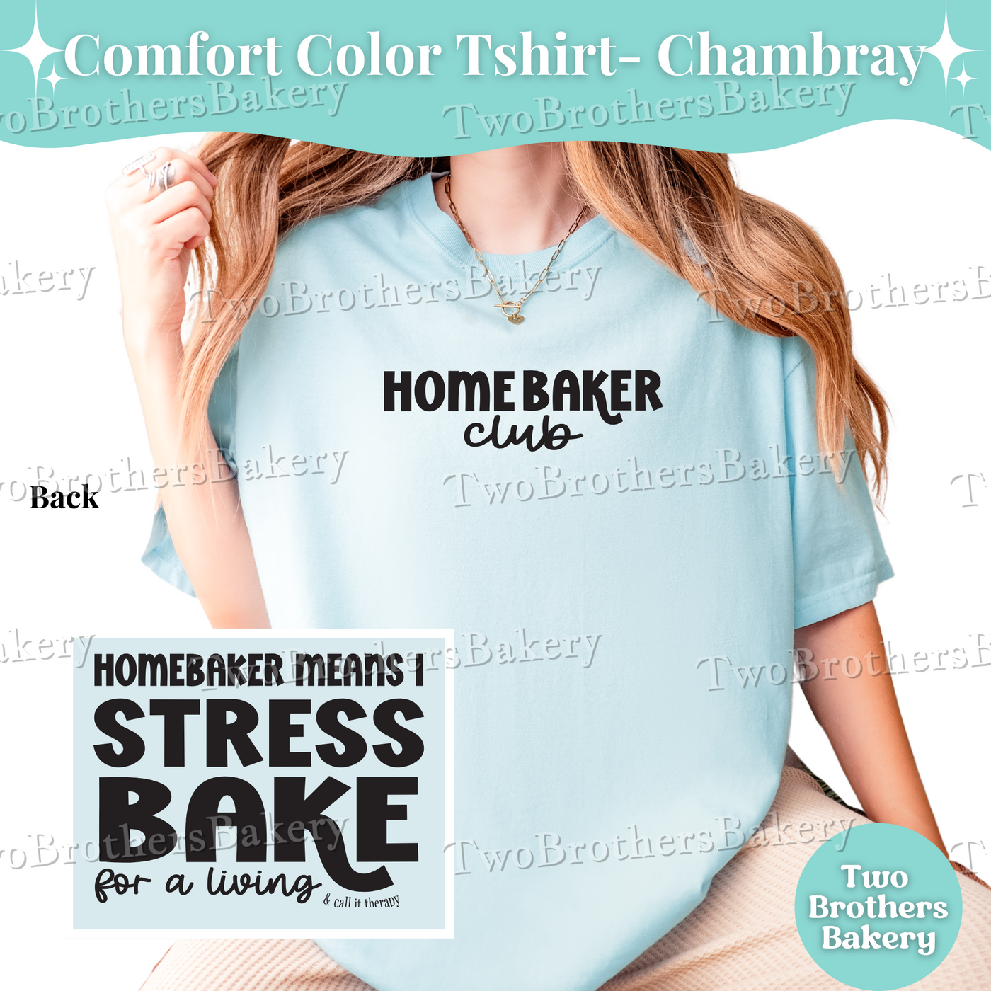 Home Baker Club Shirt, Stress Bake Tee, Funny Baking Shirt, Cottage Baker T-Shirt, Baker Therapy Shirt, Anxious Baker Tee, Baking Tshirt