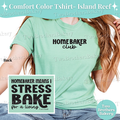 Home Baker Club Shirt, Stress Bake Tee, Funny Baking Shirt, Cottage Baker T-Shirt, Baker Therapy Shirt, Anxious Baker Tee, Baking Tshirt