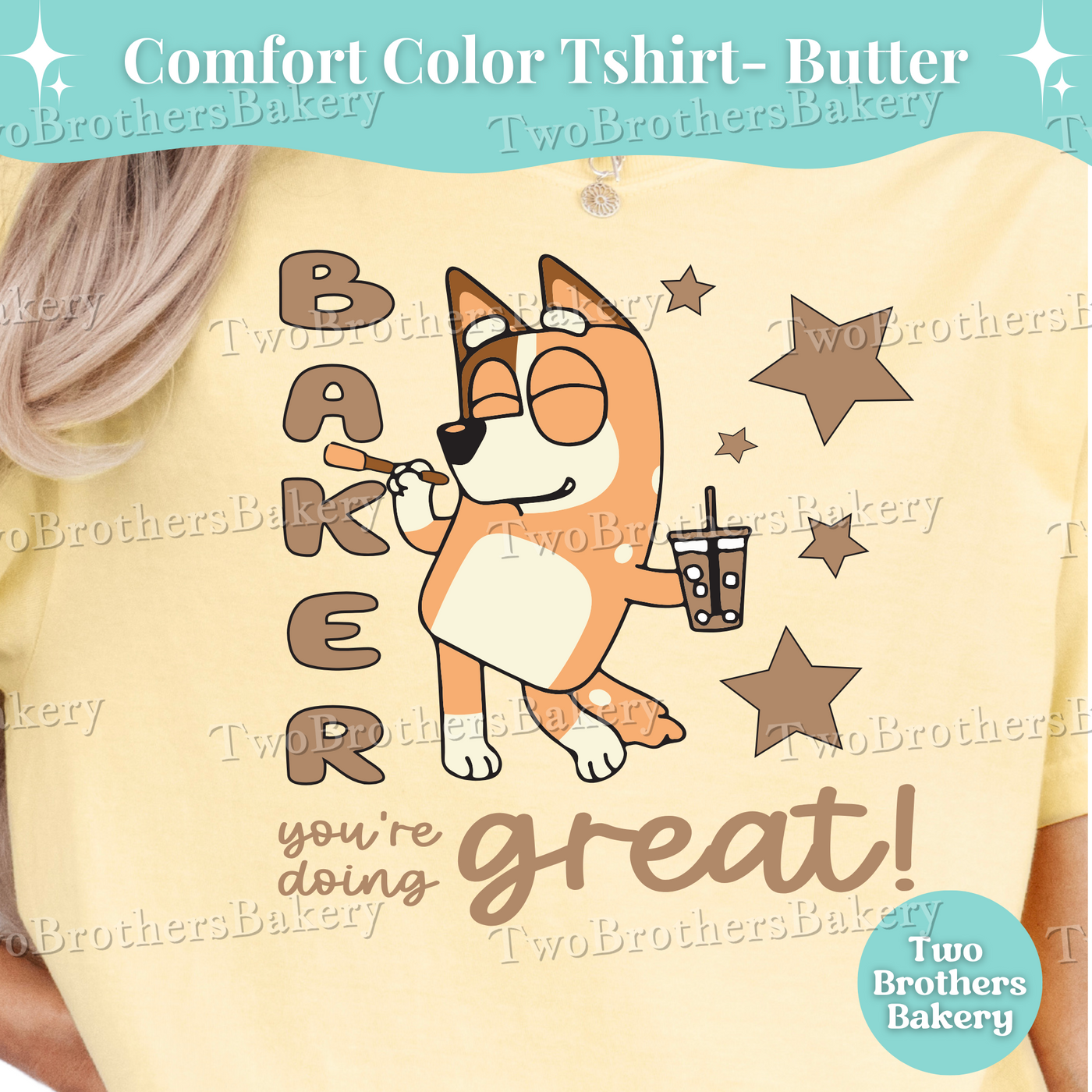 Chilli Quote Tee, Baking Mom Tee, Baking Shirt for Women, Cartoon Inspired Baker Gift, Mom and Me Baking Shirt, B!uey Tshirt for Mom