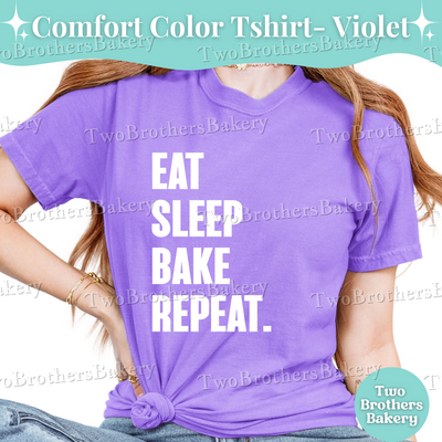 Eat Sleep Bake Repeat T-Shirt, Funny Baking Shirt, Pastry Chef Gift, Cottage Baker Tee, Baking Tshirt, Gift for Bakers, Baking Humor Shirt