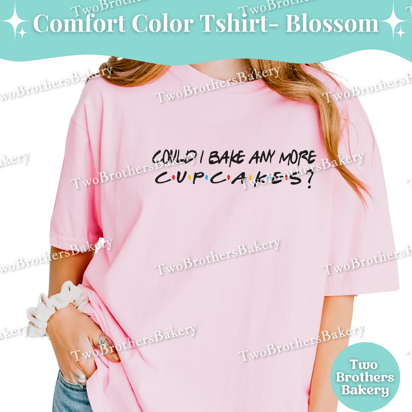 Could I Bake Any More Cupcakes, Friends Inspired Baking Tee, Funny Cupcake Baker Gift, Cupcake Baking Tee, Baking Humor Gift, Cupcake Bakery