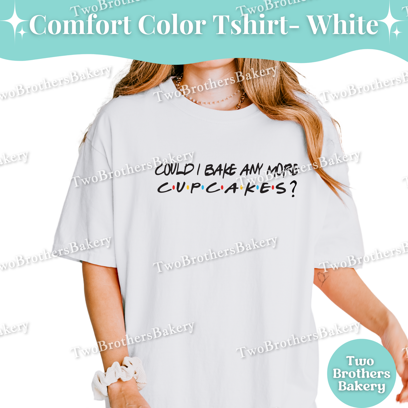 Could I Bake Any More Cupcakes, Friends Inspired Baking Tee, Funny Cupcake Baker Gift, Cupcake Baking Tee, Baking Humor Gift, Cupcake Bakery