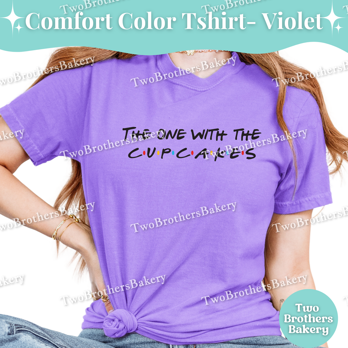 The One with the Cupcakes, Friends Inspired Baking Tee, Funny Cupcake Lover Gift, Cupcake Bakery, Cupcake Baker, Cupcake Baking Tee, Friends