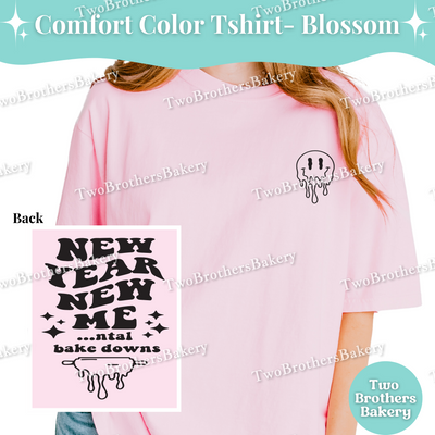 New Year Baking Shirt, Mental Bake Down Tee, Funny Baker Gift, New Years Baking Top, Retro Baking TShirt, Mental Health Tee, Anxious Baker
