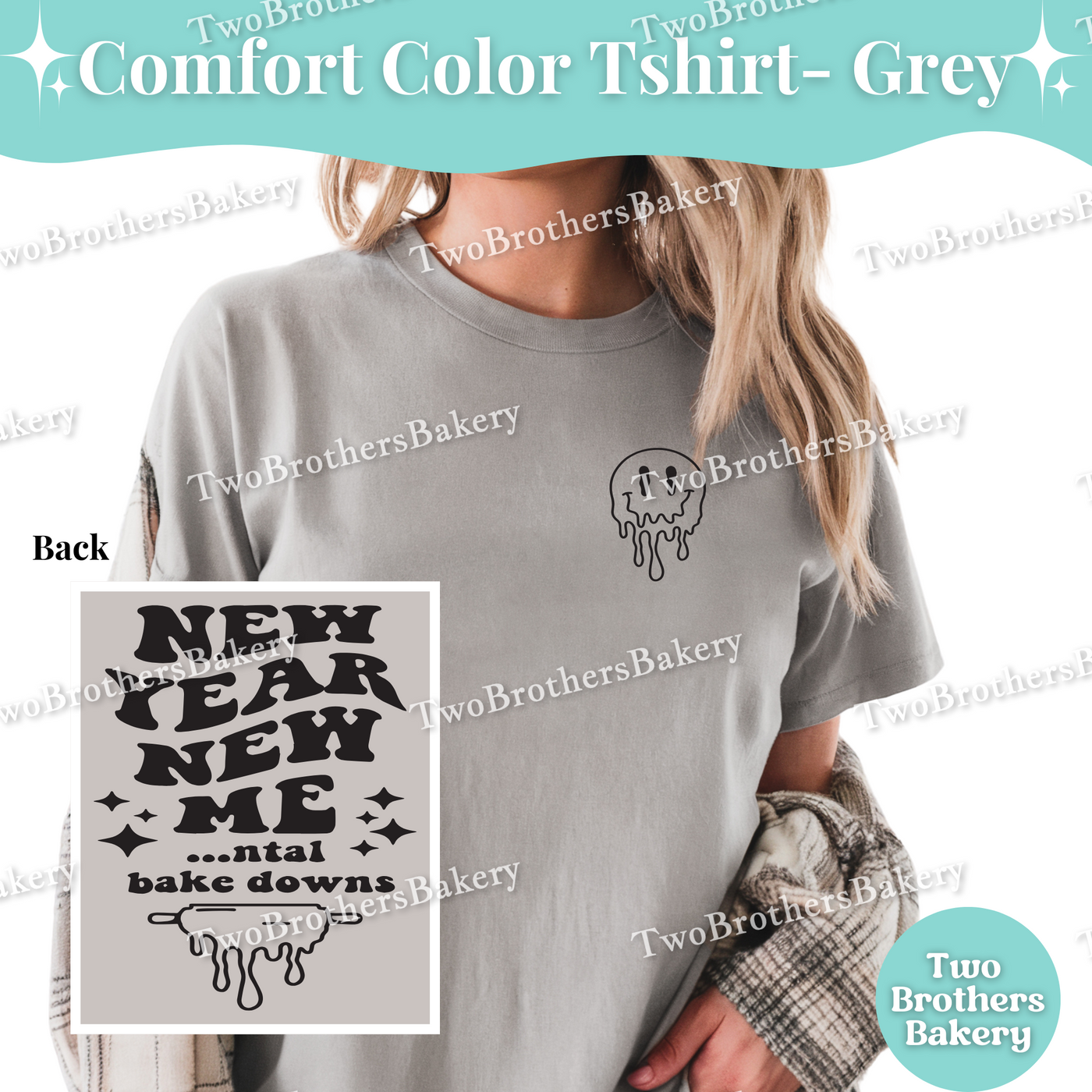 New Year Baking Shirt, Mental Bake Down Tee, Funny Baker Gift, New Years Baking Top, Retro Baking TShirt, Mental Health Tee, Anxious Baker