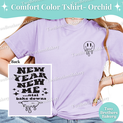 New Year Baking Shirt, Mental Bake Down Tee, Funny Baker Gift, New Years Baking Top, Retro Baking TShirt, Mental Health Tee, Anxious Baker