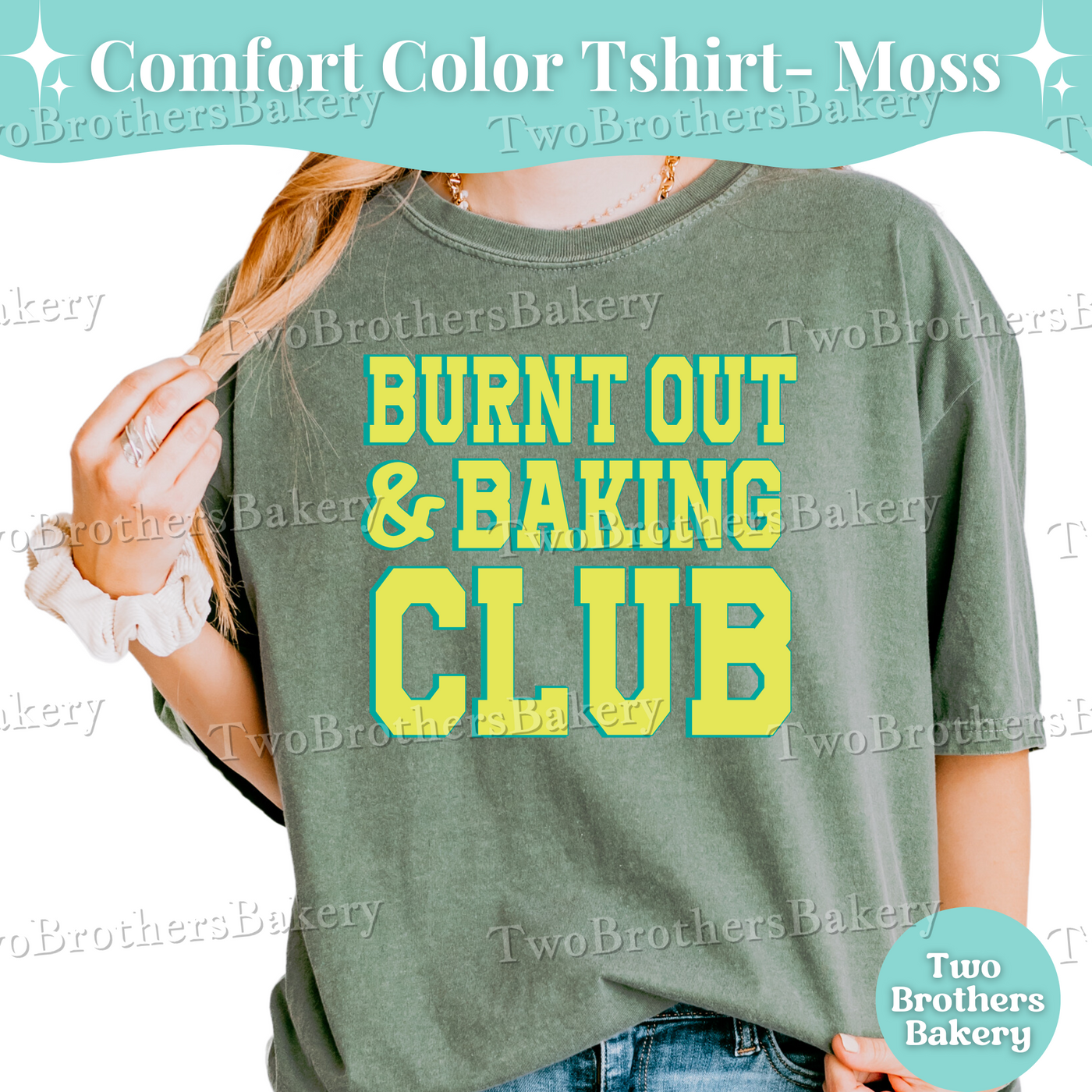 Burnt Out Baking Club, Summer Baking Tee, Cottage Bakery Gift, Tired Baker T-Shirt, Hot Girl Summer Tee, Funny Baking Shirt, Baking Tee