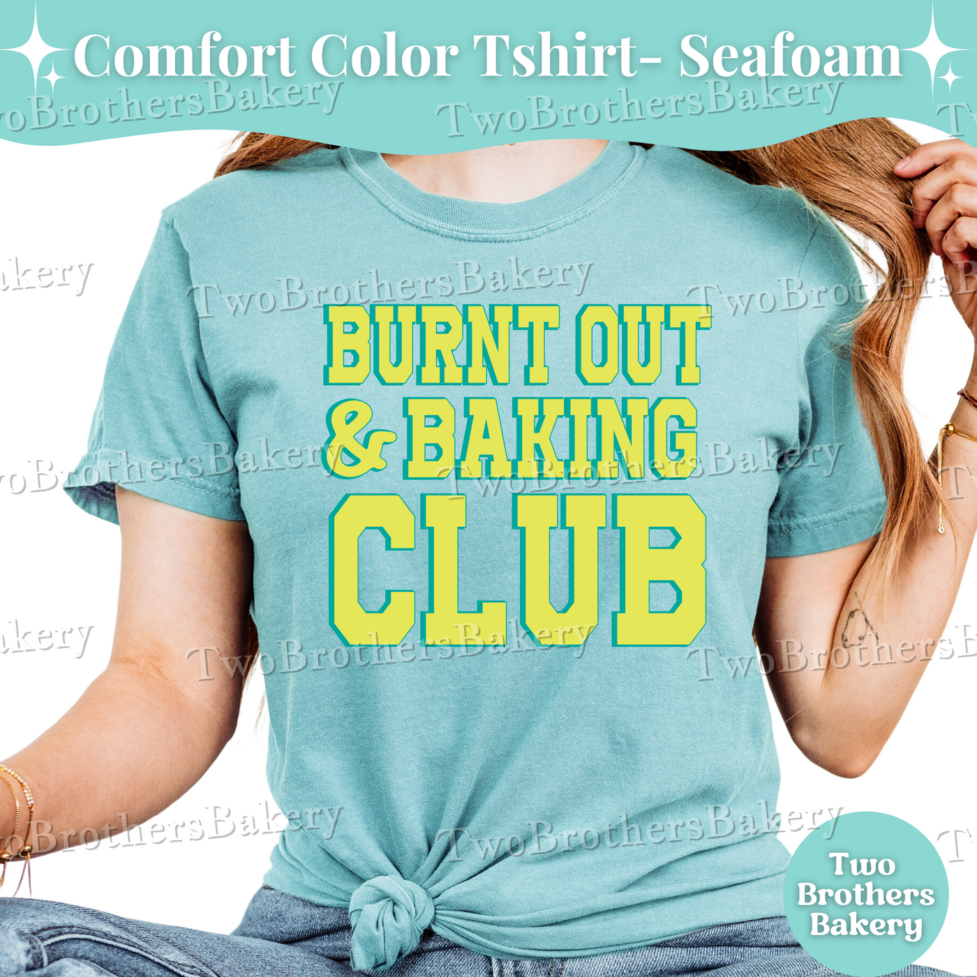 Burnt Out Baking Club, Summer Baking Tee, Cottage Bakery Gift, Tired Baker T-Shirt, Hot Girl Summer Tee, Funny Baking Shirt, Baking Tee
