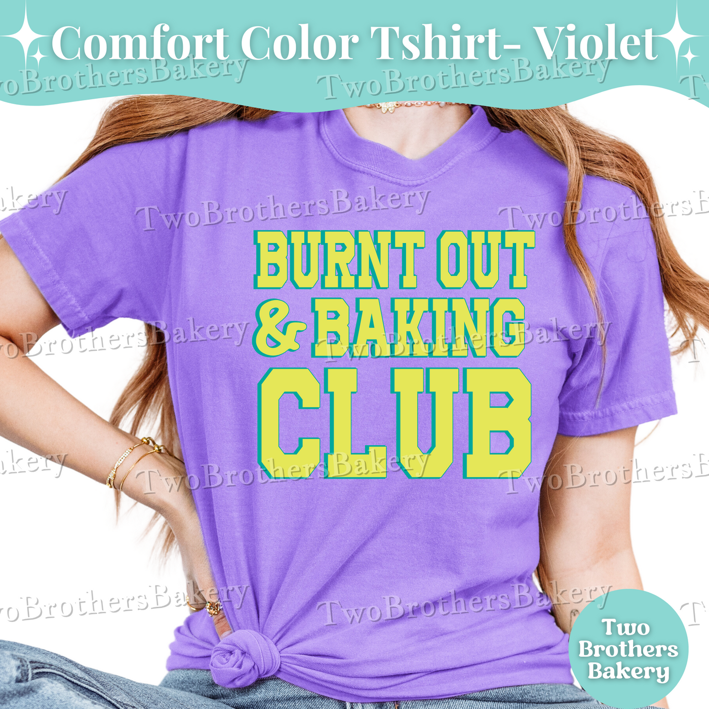Burnt Out Baking Club, Summer Baking Tee, Cottage Bakery Gift, Tired Baker T-Shirt, Hot Girl Summer Tee, Funny Baking Shirt, Baking Tee