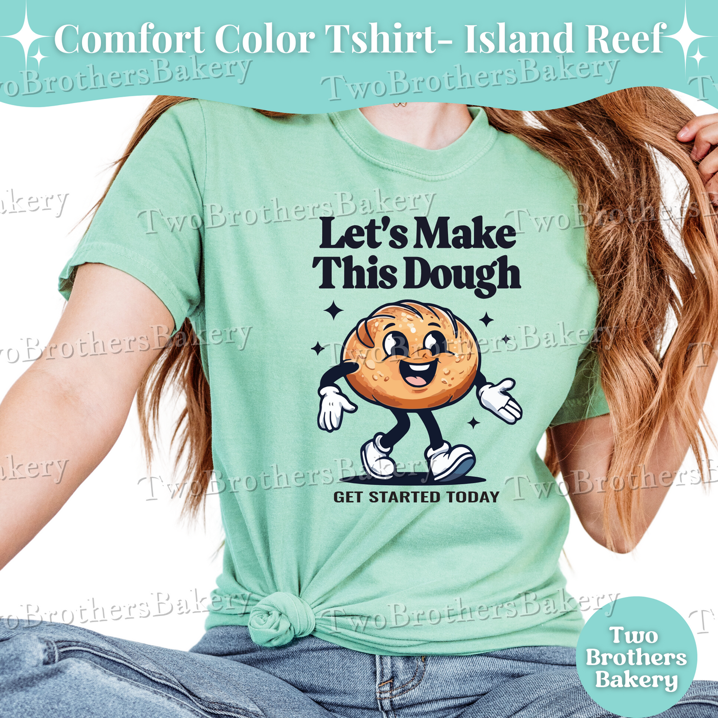 Sourdough Shirt, Lets Make This Dough Tee, Funny Bread Baking Tee, Cottage Bakery Apparel, Baker Business Shirt, Baking Entrepreneur Shirt