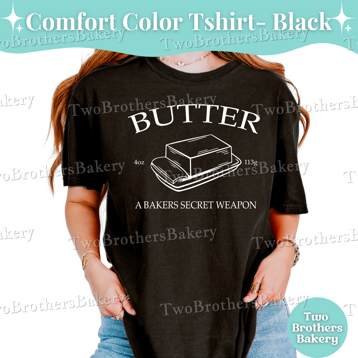 Butter Baking Shirt, Baking Tee, Bakers Secret Weapon Shirt, Funny Pastry Chef Gift, Cottage Bakery Apparel, Butter Lover Shirt, Butter Tee