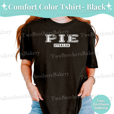 Pie Stealer Shirt, Baking Tee, Mommy and Me Pie Shirts, Thanksgiving Baker Gift, Matching Family Pie Shirts, Funny Baking T-Shirt, Pie Lover