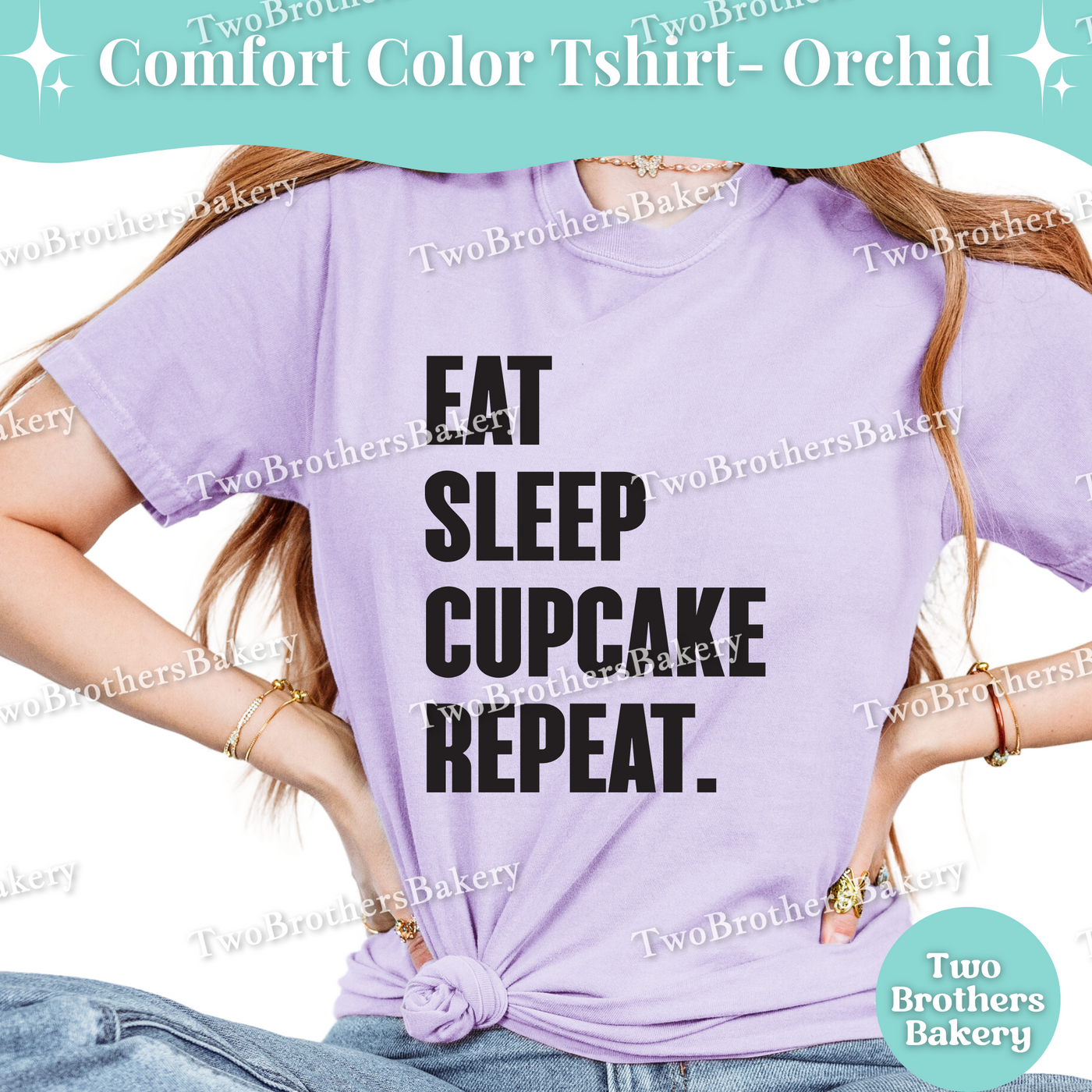 Eat Sleep Cupcake Repeat, Funny Baking Tee for Cupcake Lovers, Cupcake Baking T-Shirt, Pastry Chef Gift, Cupcake Lover Tee, Cupcake Bakery