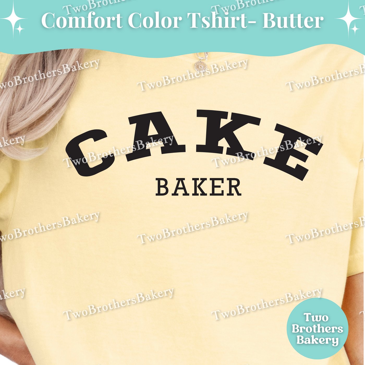 Cake Baker Shirt, Cute Baking Tee, Comfort Colors Cake Lover T-Shirt, Retro Varsity Baker Top, Cake Bakery Apparel, Cake Decorator Tee