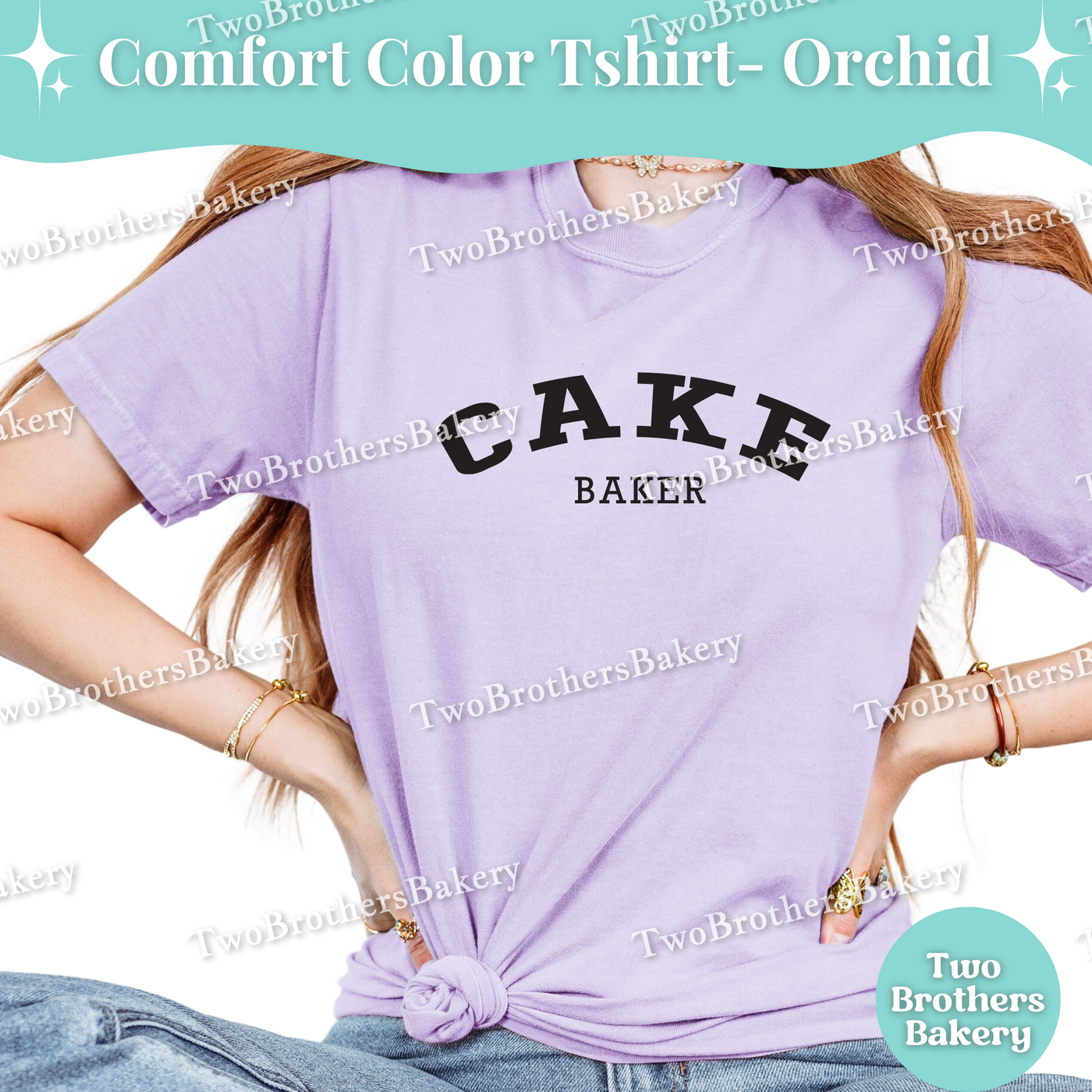 Cake Baker Shirt, Cute Baking Tee, Comfort Colors Cake Lover T-Shirt, Retro Varsity Baker Top, Cake Bakery Apparel, Cake Decorator Tee