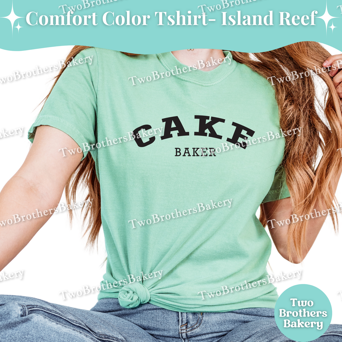 Cake Baker Shirt, Cute Baking Tee, Comfort Colors Cake Lover T-Shirt, Retro Varsity Baker Top, Cake Bakery Apparel, Cake Decorator Tee