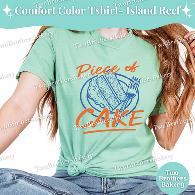 Piece of Cake Shirt, Retro Baking Tee, Cake Lover T-Shirt, Cute Dessert Graphic Top, Fun Baker Gift, Foodie Bakery Shirt, Cake Baker T-shirt