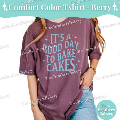 Its a Good Day to Bake Cakes Shirt, Cute Baking Tee, Comfort Colors Cake Lover T-Shirt, Retro Baker Gift, Cake Decorator Tee, Cake Bakery
