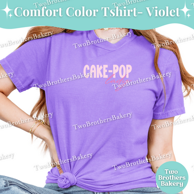 Cake Pop Lady Shirt, Cute Baking Tee for Dessert Lovers, Cake-Pop Baking T-Shirt, Fun Cake Pop Gift, Pastry Chef Apparel, Cakepop Tshirt
