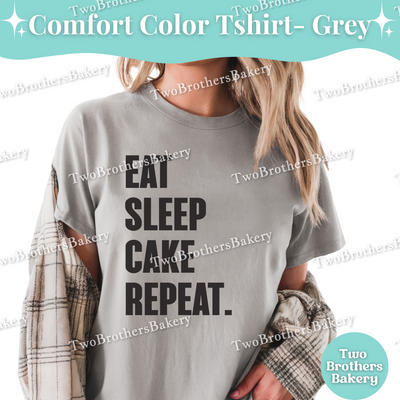Eat Sleep Cake Repeat Shirt, Funny Baking Tee, Cake Baking T-Shirt, Cute Cake Baker Gift, Cake Obsessed Gift, Cake Baker Tee, Cake T-shirt