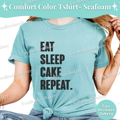 Eat Sleep Cake Repeat Shirt, Funny Baking Tee, Cake Baking T-Shirt, Cute Cake Baker Gift, Cake Obsessed Gift, Cake Baker Tee, Cake T-shirt