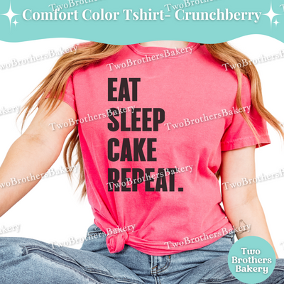 Eat Sleep Cake Repeat Shirt, Funny Baking Tee, Cake Baking T-Shirt, Cute Cake Baker Gift, Cake Obsessed Gift, Cake Baker Tee, Cake T-shirt