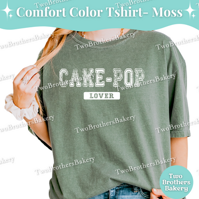 Cakepop Lover, Distressed Varsity Baking Tee, Matching Family Baking Tees, Cakepop Lover Gift, Mommy and Me Cakepop Tees, Cakepop Bakery