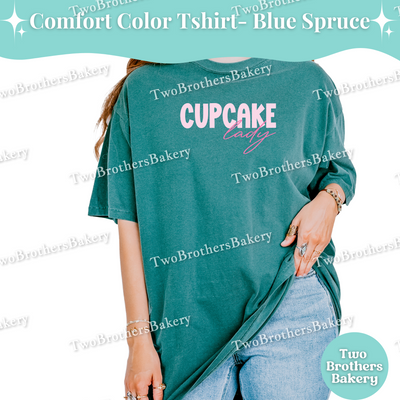 Cupcake Lady Shirt, Cute Baking Tee for Cupcake Bakers, Cupcake Baking TShirt, Fun Pastry Chef Gift, Cupcake Lover Apparel, Cute Cupcake Tee