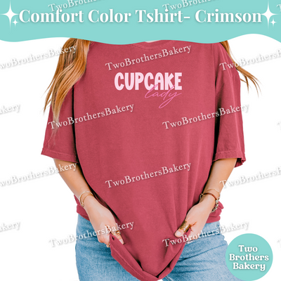 Cupcake Lady Shirt, Cute Baking Tee for Cupcake Bakers, Cupcake Baking TShirt, Fun Pastry Chef Gift, Cupcake Lover Apparel, Cute Cupcake Tee