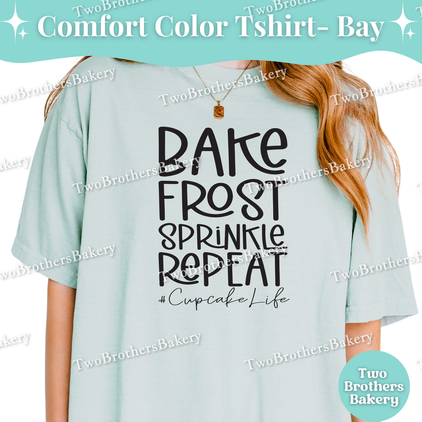 Bake Frost Sprinkle Repeat, Cupcake Life Baking Tee, Cupcake Baker T-Shirt, Cupcake Lover Tee, Cupcake Baking Shirt, Gift for Cupcake Lovers